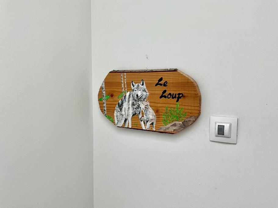Le Petit Loup, Appartement Neuf Avec Jardin Gerbépal Kültér fotó